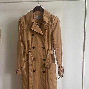 ASOS longline trench coat.